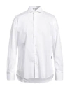 Aquascutum Man Shirt White Size 17 Cotton In White