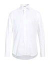 Aquascutum Man Shirt White Size 17 ½ Cotton, Elastane
