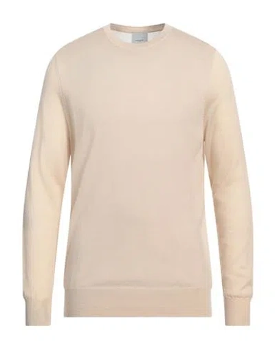 Aquascutum Man Sweater Beige Size Xl Wool