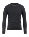 Aquascutum Man Sweater Midnight Blue Size Xl Cotton In Blue
