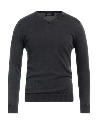 Aquascutum Man Sweater Midnight Blue Size Xl Cotton