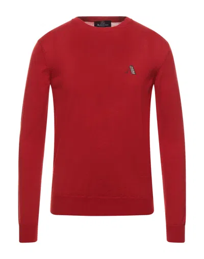 Aquascutum Sweaters In Red