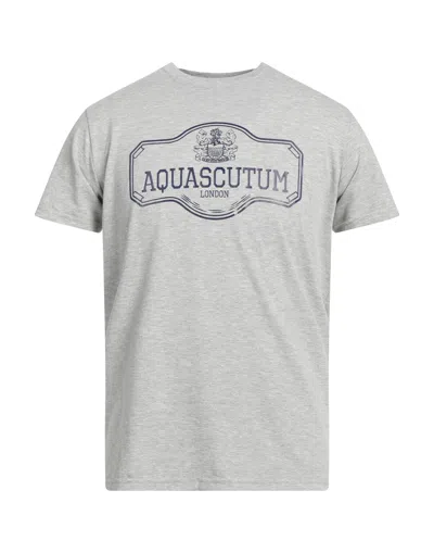 Aquascutum T-shirts In Grey