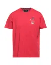 Aquascutum T-shirts In Red
