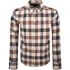Aquascutum Marco Check Shirt In Multi