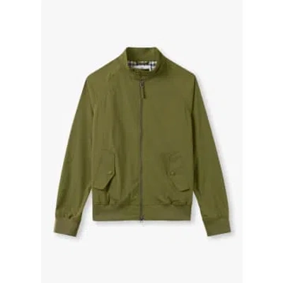 Aquascutum Mens Active Coach Jacket In Army Green