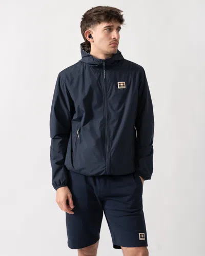 Aquascutum Mens Rlg Badge Reversible Sailor Jacket In Blue