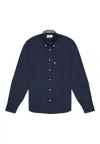Aquascutum Shirt Man  A005 Sh004 11 Navy In Blue