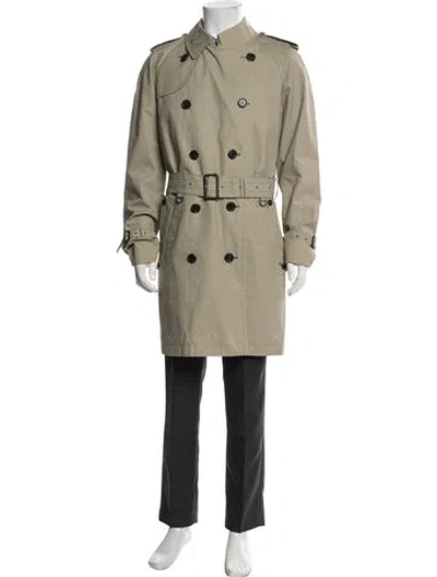 Pre-owned Aquascutum Trench Coat In Multi
