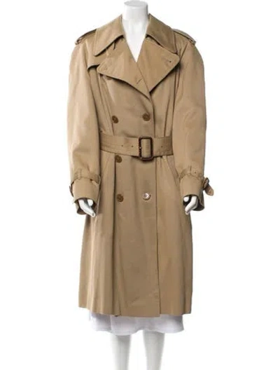 Pre-owned Aquascutum Trench Coat In Neutral