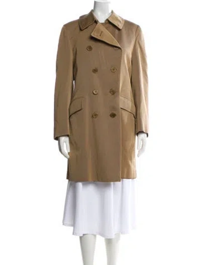 Pre-owned Aquascutum Trench Coat In Neutral