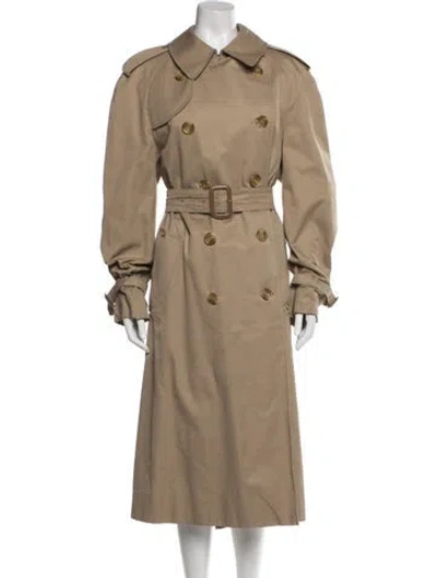 Pre-owned Aquascutum Trench Coat In Neutral