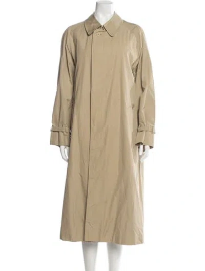 Pre-owned Aquascutum Trench Coat In Neutral