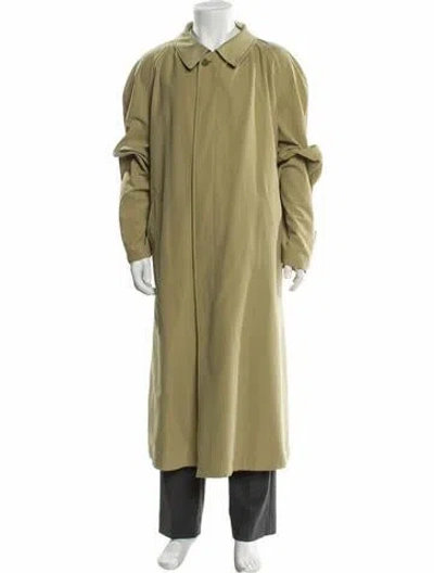 Pre-owned Aquascutum Trench Coat In Neutral