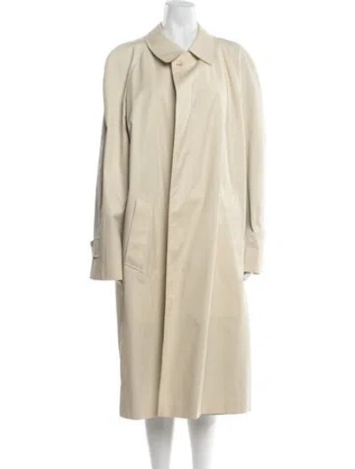 Pre-owned Aquascutum Trench Coat In Neutrals