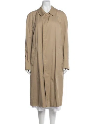 Pre-owned Aquascutum Trench Coat In Neutrals