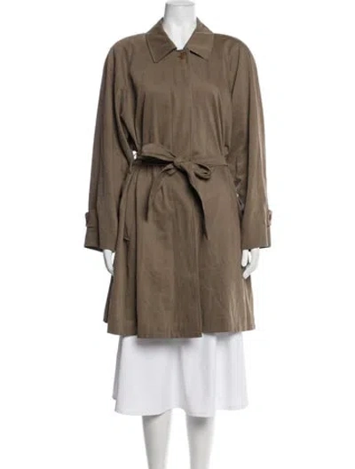 Pre-owned Aquascutum Trench Coat In Neutrals
