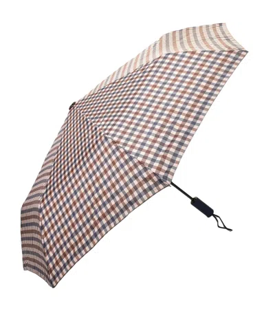 Aquascutum Umbrella Club Check In Beige