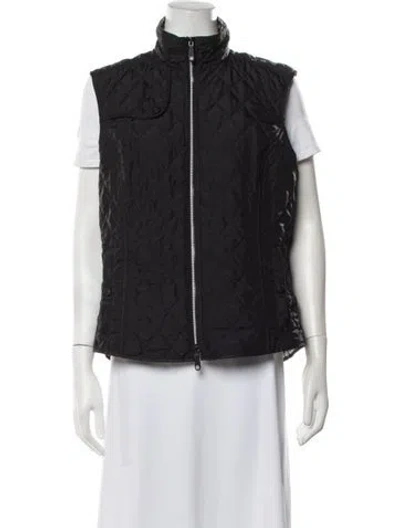 Pre-owned Aquascutum Vest In Black