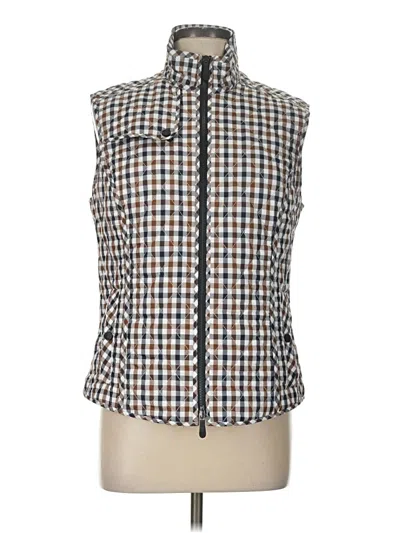 Pre-owned Aquascutum Vest In Brown