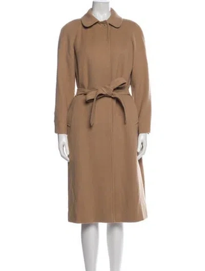Pre-owned Aquascutum Wool Coat In Neutral