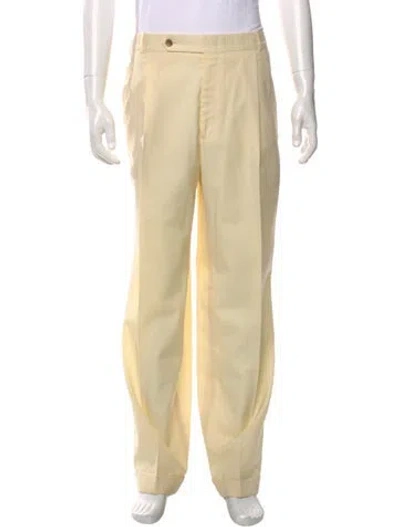Pre-owned Aquascutum Wool Pants In Neutral