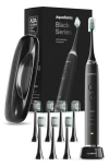 Aquasonic Black Series Ultrasonic Whitening Toothbrush In Black