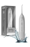 Aquasonic Icon Electric Rechargeable Water Flosser In Gray