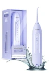 Aquasonic Icon Electric Rechargeable Water Flosser In Purple