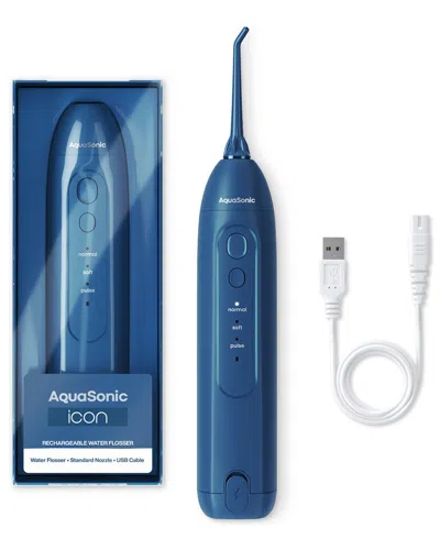 Hydro Sonic Water Flosser in Ice White