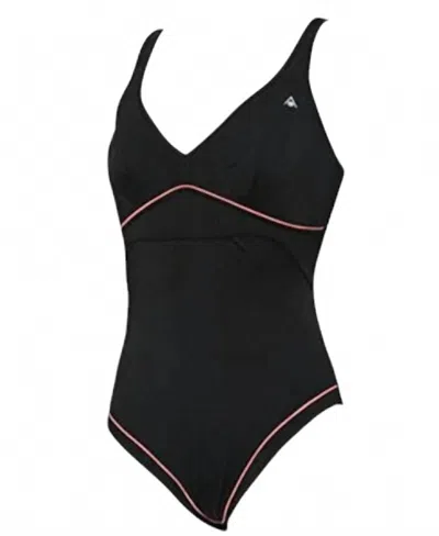 Aquasphere Women's Felicity One Piece Swimsuit In Black Coral In Multi