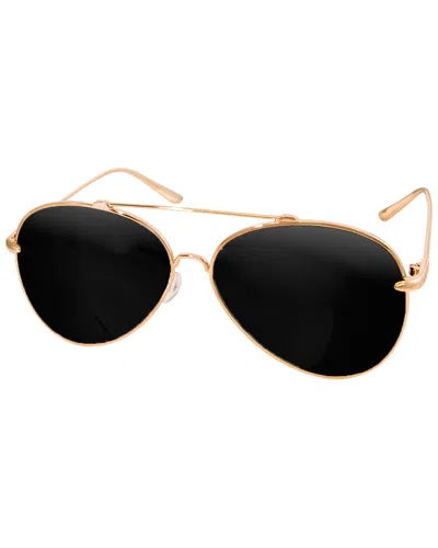 Aquaswiss Aqs Unisex Tommie 60mm Polarized Sunglasses In Black