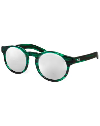 Aquaswiss Unisex Benni 49mm Polarized Sunglasses In Green