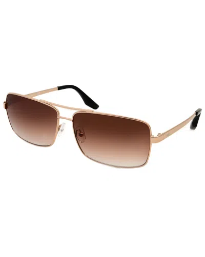 Aquaswiss Unisex Steel Sunglasses In Gold