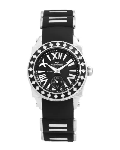 Aquaswiss Women's Swissport L24 Watch In Black
