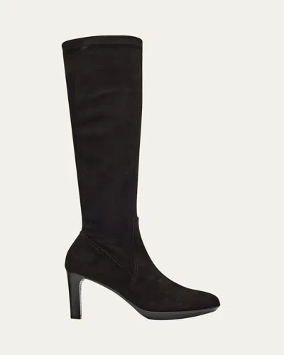 Aquatalia 90mm Rhumba Suede Knee-high Boots In Multi