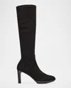 Aquatalia 90mm Rhumba Suede Knee-high Boots In Multi