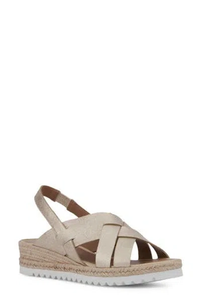 AQUATALIA AQUATALIA AMAYA WATER REPELLENT SLINGBACK ESPADRILLE WEDGE SANDAL