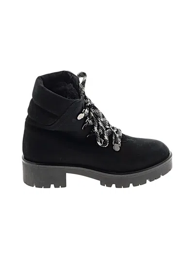 Pre-owned Aquatalia Ankle Boots In Black