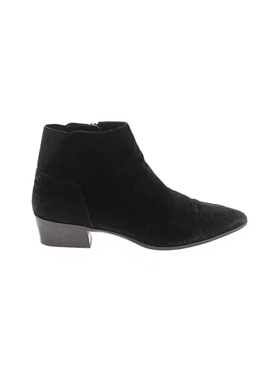 Pre-owned Aquatalia Ankle Boots In Black