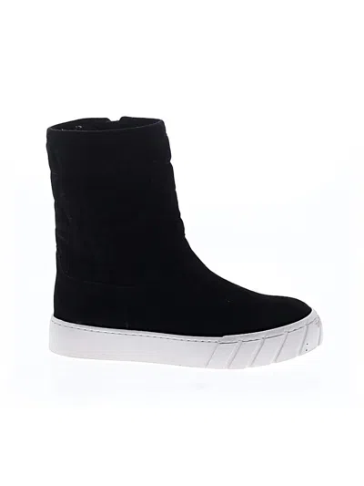Pre-owned Aquatalia Ankle Boots In Black
