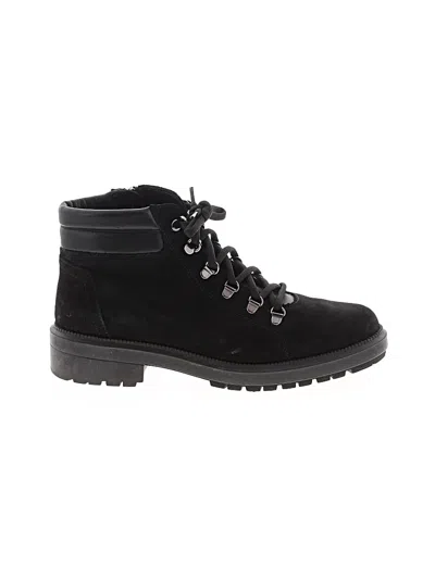 Pre-owned Aquatalia Ankle Boots In Black