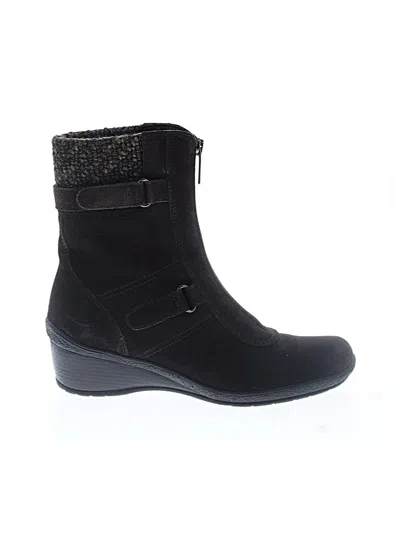Pre-owned Aquatalia Ankle Boots In Brown