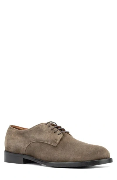 Aquatalia Arturo Plain Toe Derby In Flint