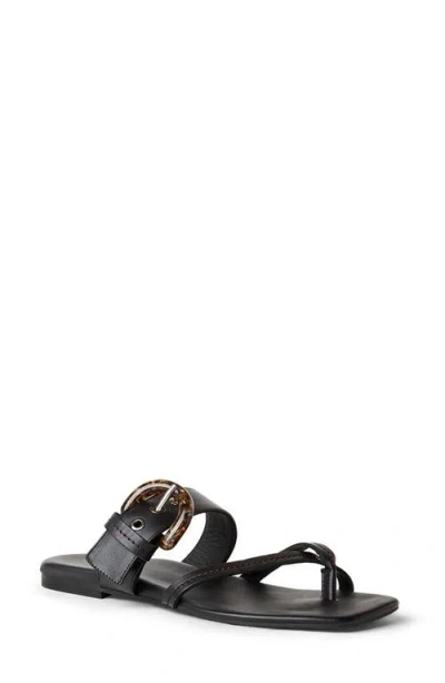 Aquatalia Asti Weatherproof Slide Sandal In Black
