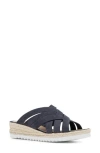 Aquatalia Aura Wedge Sandal In Blue