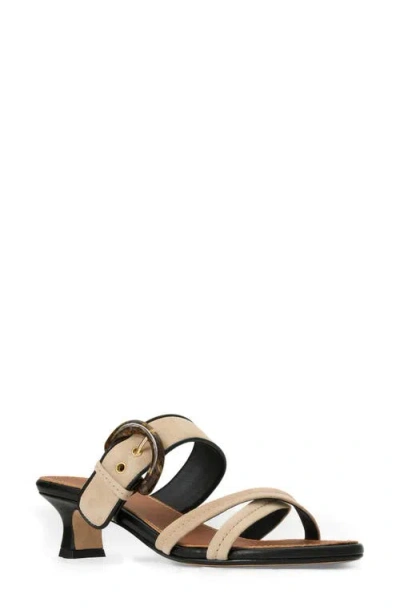 Aquatalia Bambi Weatherproof Kitten Heel Slide Sandal In Multi