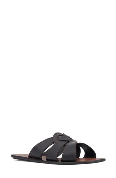 Aquatalia Belissa Slide Sandal In Black