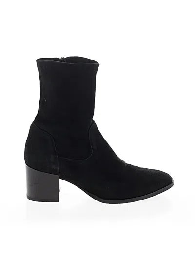Pre-owned Aquatalia Boots In Black