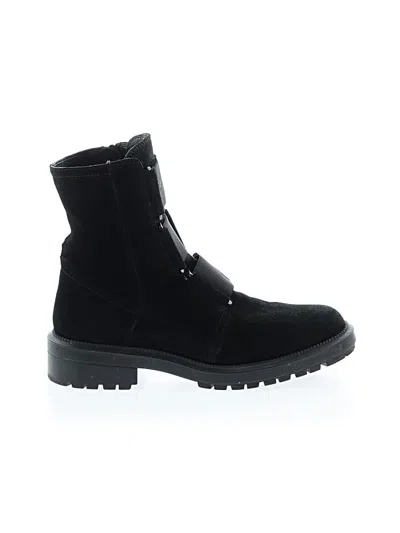 Pre-owned Aquatalia Boots In Black